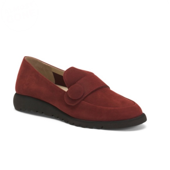 AMALFI Rubino Made In Italy Suede Eco Lug Loafers